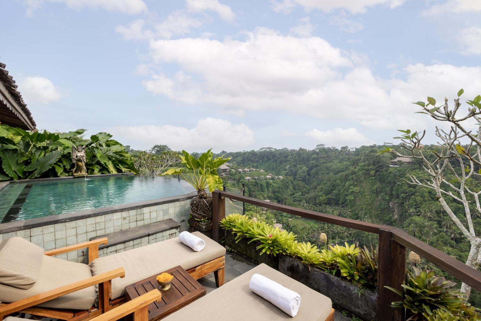 Pramana Watu Kurung Hotel Ubud  Ngoại thất bức ảnh View from the hotel